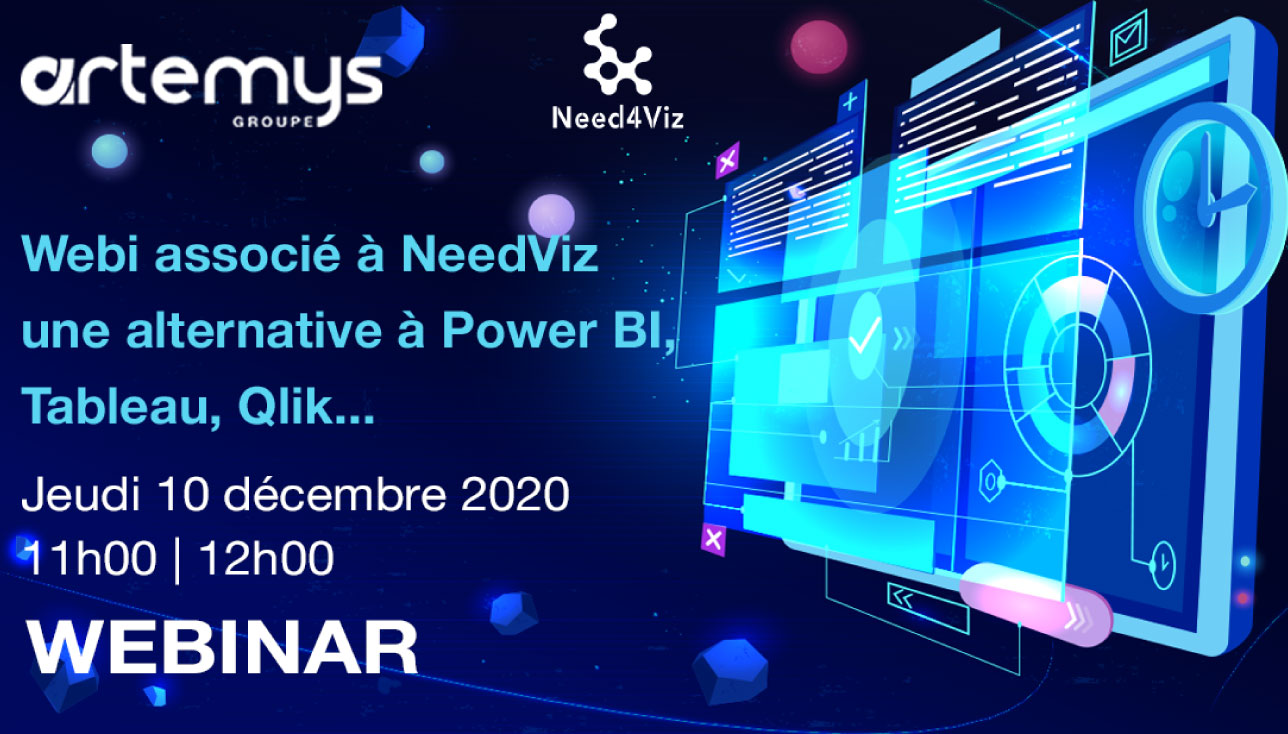 🗓 #groupeArtemys Webinar Need4Viz